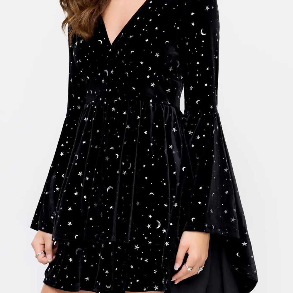Cider Black Celestial Jumpsuit - Picture 2 of 6